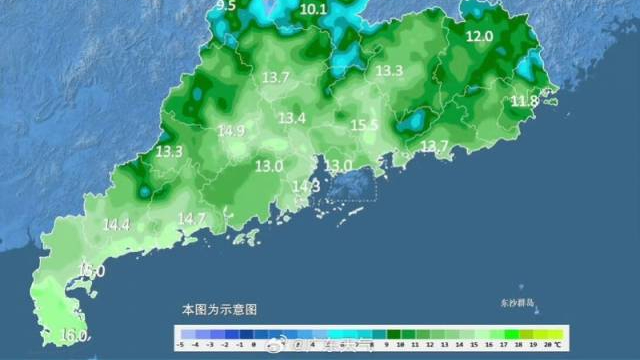 Guangdong sees humidity reduction and large temperature swings