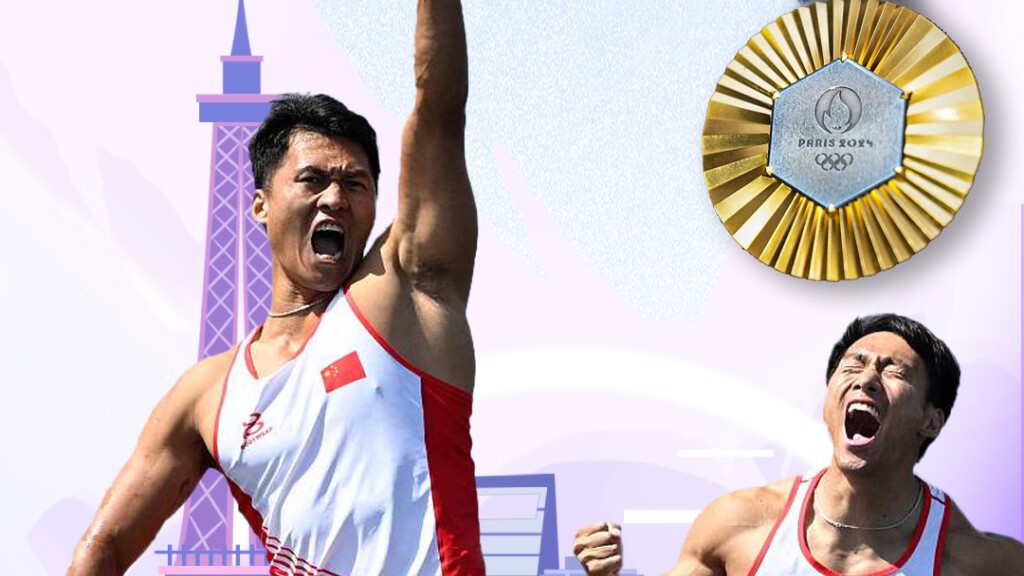 China's Liu/Ji win men's canoe double 500m gold at Paris Olympics