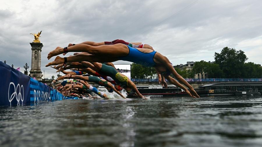 Paris special Olympic legacy for future -- improved quality of Seine's water