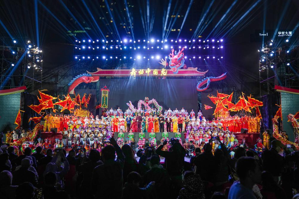 Huizhou: dazzling dragons and Yingge dance teams gather for Lantern ...