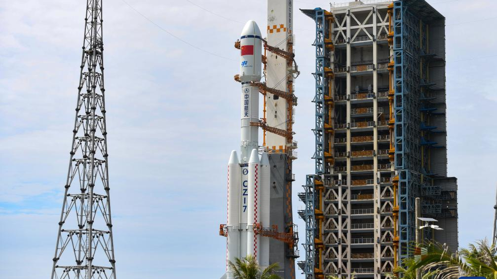 China's Tianzhou-9 cargo craft transported to launch site