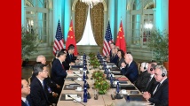 习近平同美国总统拜登举行中美元首会晤 习近平同美国总统拜登举行中美元首会晤
