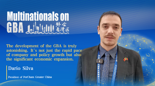 Multinationals on GBA | President of PorCham Greater China: The development of the GBA is surprising