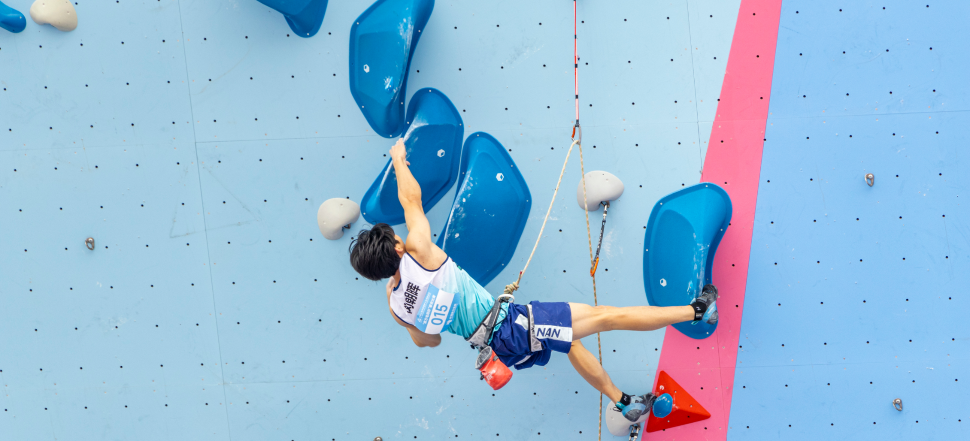 On the 90-degree vertical plane, climbing defies the impossible