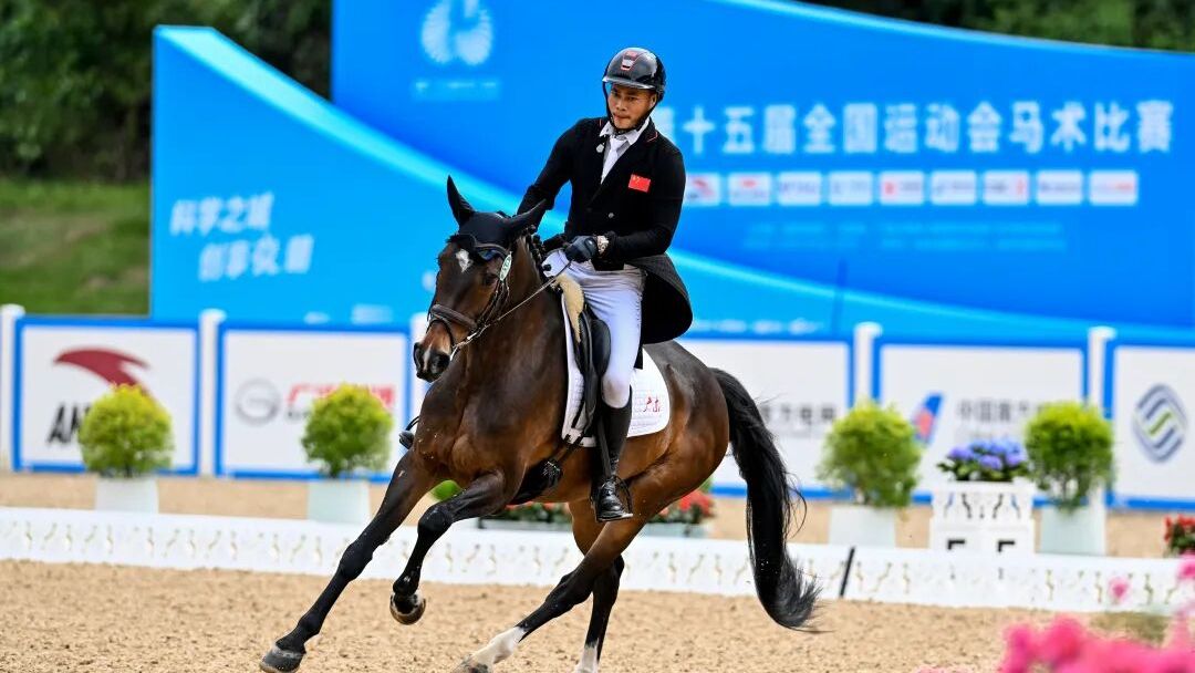全运“粤”章 | 马术三项赛，广东队揽双金！