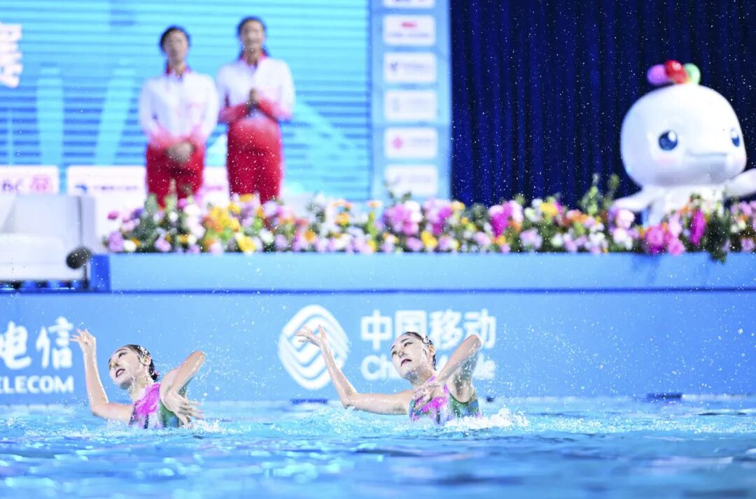 全运会|花样游泳——女子双人技术自选赛况XxjpseC001034_20251115_MVPFN0A001.JPG