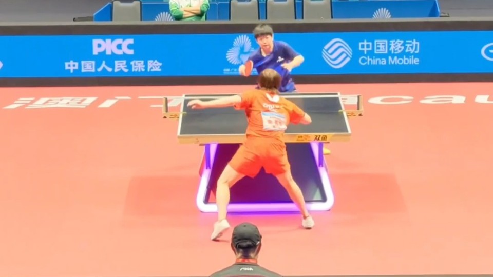 全运时刻丨沉浸式观赛！直击孙颖莎获胜瞬间