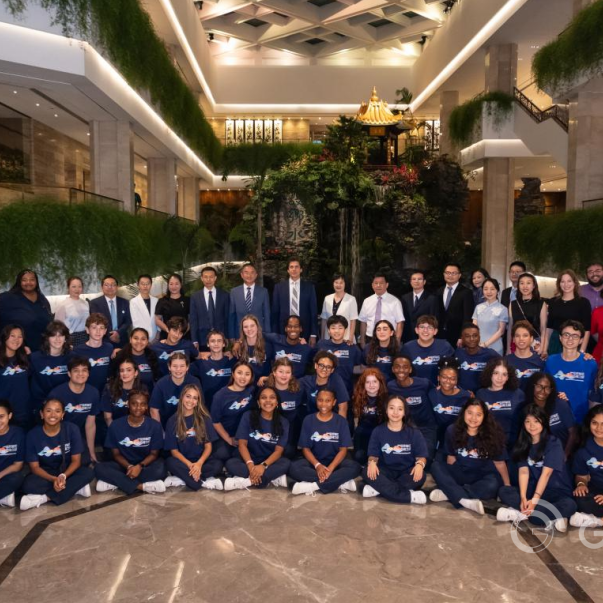 Guangzhou hosts reception to welcome American young musicians