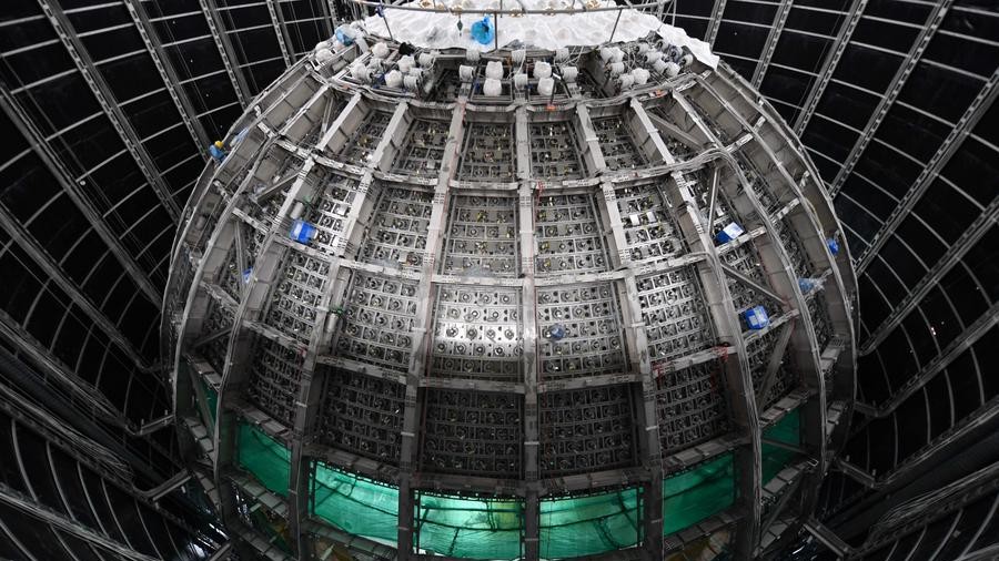 China builds huge underground transparent sphere to trap 'ghost particles'