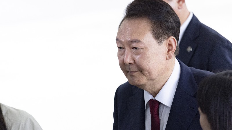 韩国前总统尹锡悦离开特检组 将于30日再次接受调查