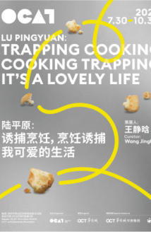 展览“陆平原：诱捕烹饪，烹饪诱捕，我可爱的生活”正在深圳展出