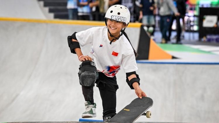 Eleven-year-old secures spot on skateboarding Olympic team