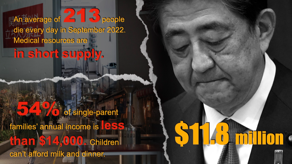What's the cost of Abe's state funeral?
