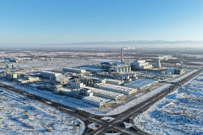 60万吨玉米深加工及配套热电联产项目现场