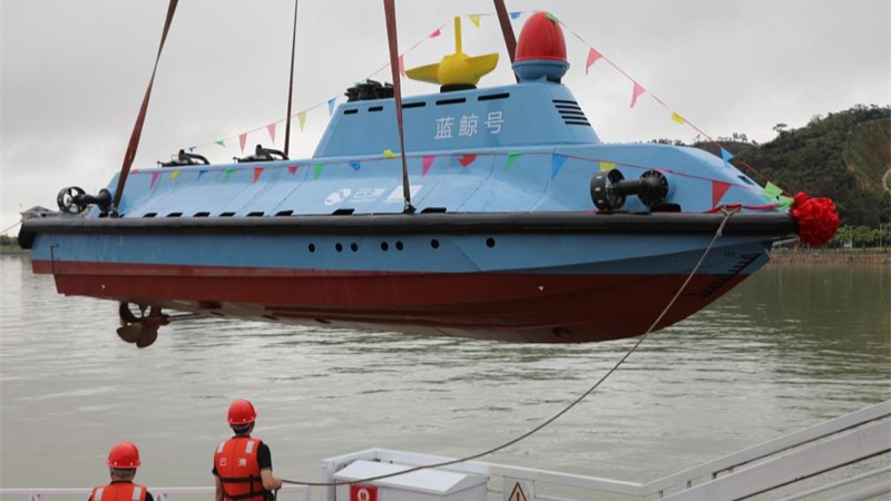 La Chine lance un navire submersible sans pilote à grande vitesse et à la pointe de la technologie