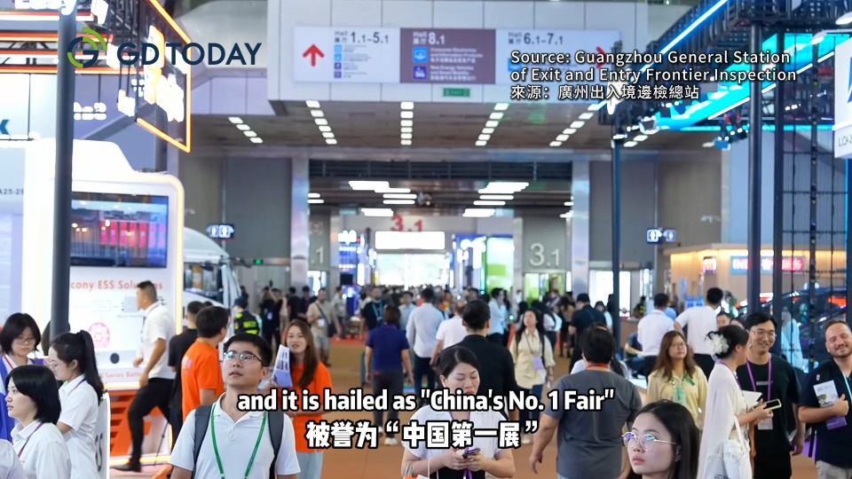 Such a convenient clearance! 10 min to get to Canton Fair Complex after arrival in GZ