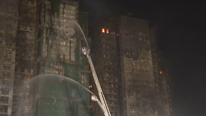 香港大埔火灾已致94人遇难