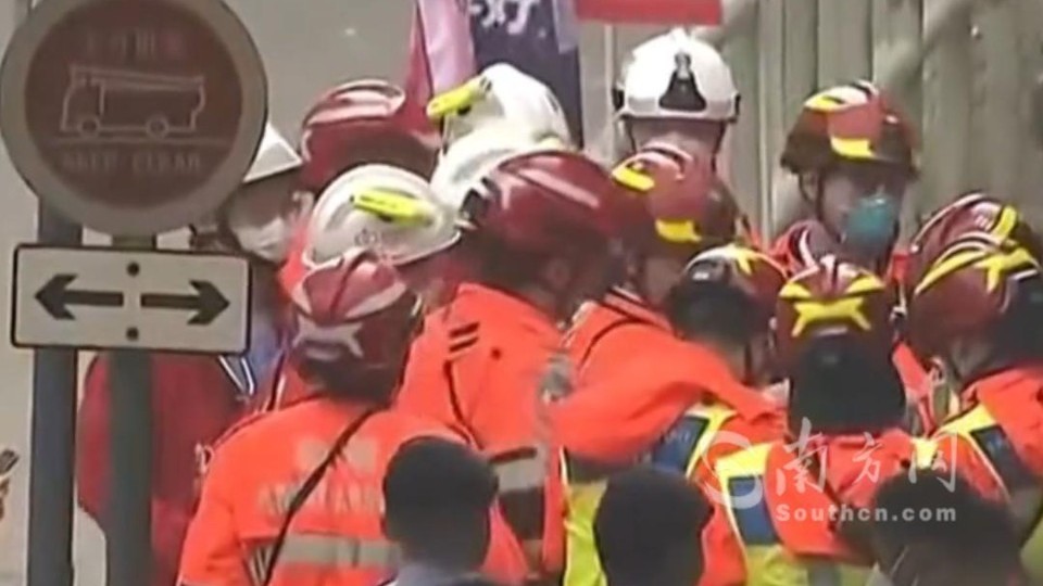 香港大火获救居民讲述获救过程