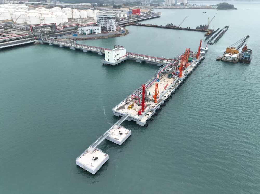 The liquefied hydrocarbon Port invested by Huizhou Port Investment Group Limited 通讯员 Huizhou Port Investment Group Limited 供图