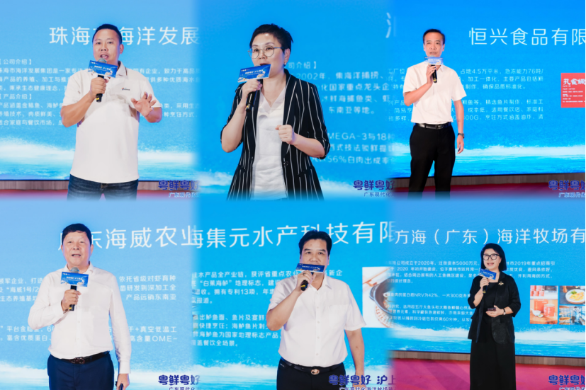 多家广东供应商上台推介