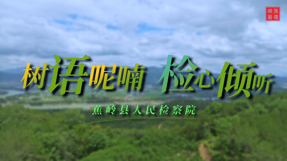 微视频 | 树语呢喃 检心倾听