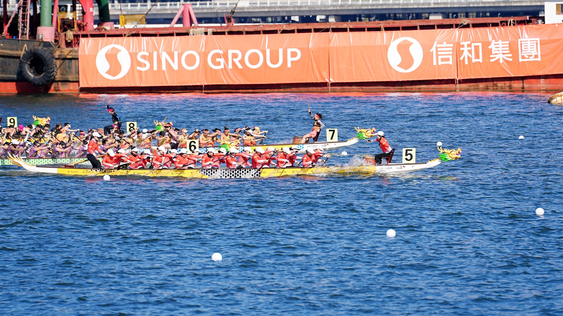 Jiujiang Dragon Boat Teams claim 4 gold medals at Hong Kong International Dragon Boat Races