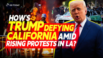 How's Trump defying California, a dissenting state government, amid rising protests in LA?