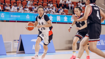 十五运会群体项目五人篮球女子组决赛在汕头开赛 十五运会群体项目五人篮球女子组决赛在汕头开赛