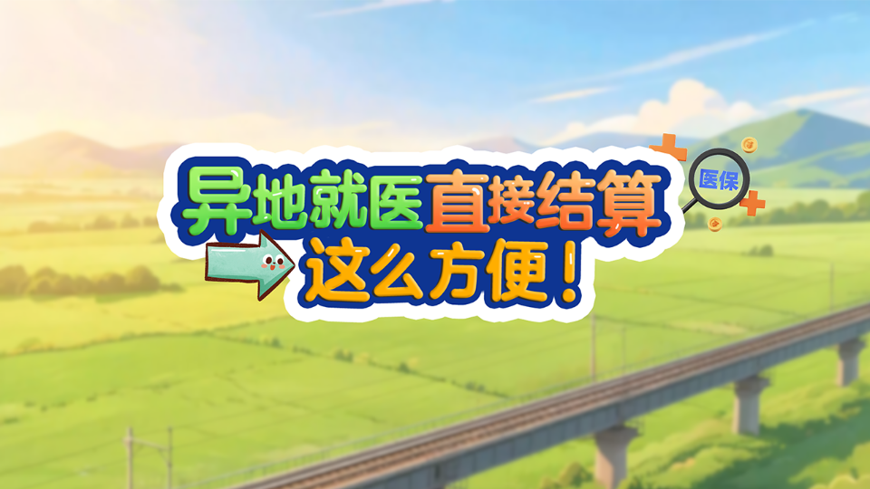异地就医直接结算，就这么方便！