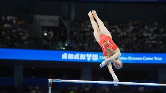 双冠王！广东选手欧钰珊夺体操个人全能冠军
