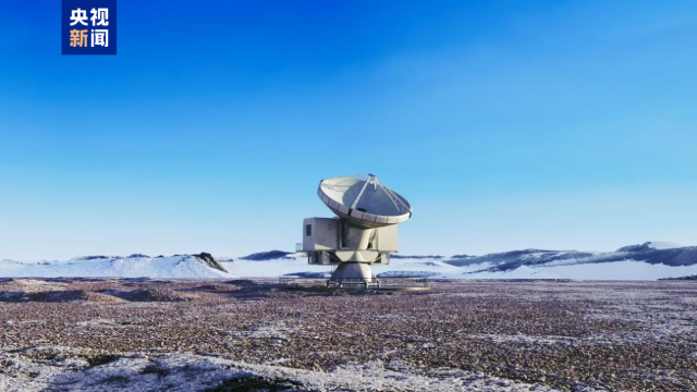 △15米口径亚毫米波望远镜渲染图 △15米口径亚毫米波望远镜渲染图