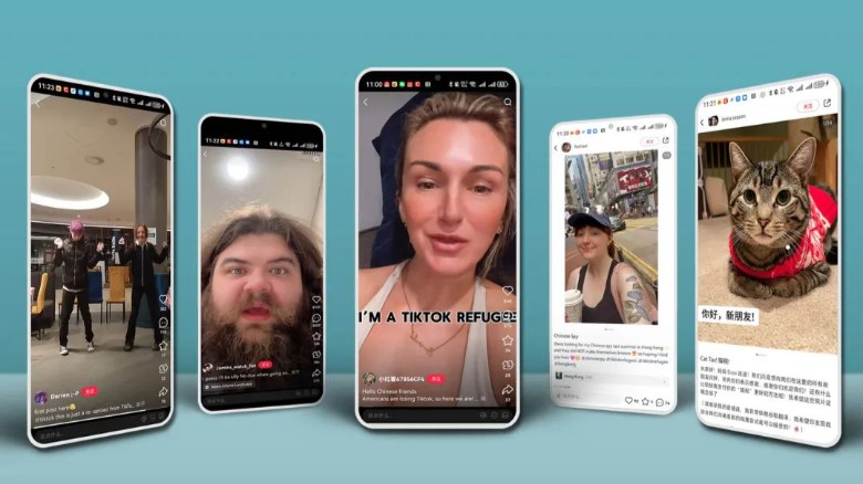 美国TikTok“难民”闯荡小红书