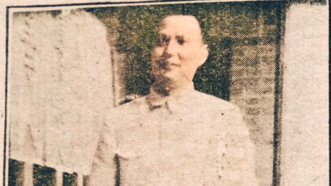 叶剑英将军在顺德碧江广雅中学发表演讲