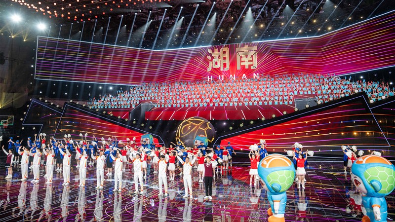 共赴一场关于青春与大球的欢乐之约——第一届全国青少年三大球运动会开幕式侧记