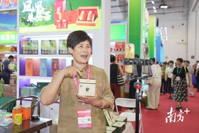 “茶中香水”凤凰单丛正通过网线去往各地消费者手中