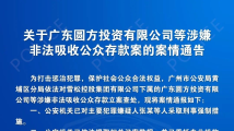 雪松控股子公司涉嫌非法吸收公众存款被立案查处 雪松控股子公司涉嫌非法吸收公众存款被立案查处