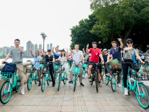 Riding event held in Guangzhou to call for more participation Riding event held in Guangzhou to call for more participation
