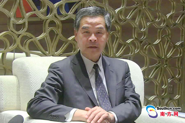 Leung Chun-ying: action on the Greater Bay Area of utmost importance 专访梁振英：让粤港澳大湾区发挥“一国两制”的创造力和生命力