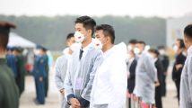 英烈迎回仪式首有香港学生参加 英烈迎回仪式首有香港学生参加