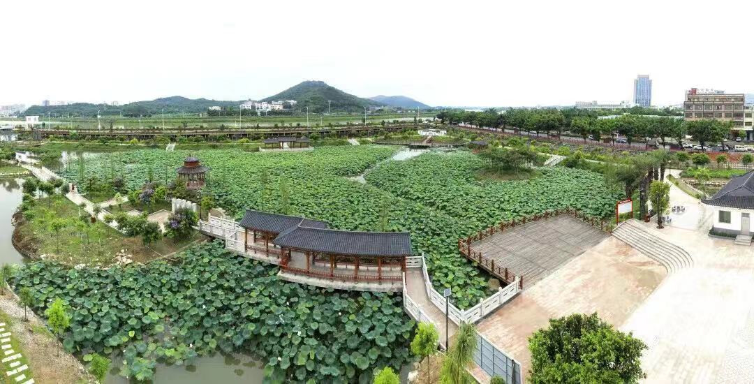 上林社区优美的环境。