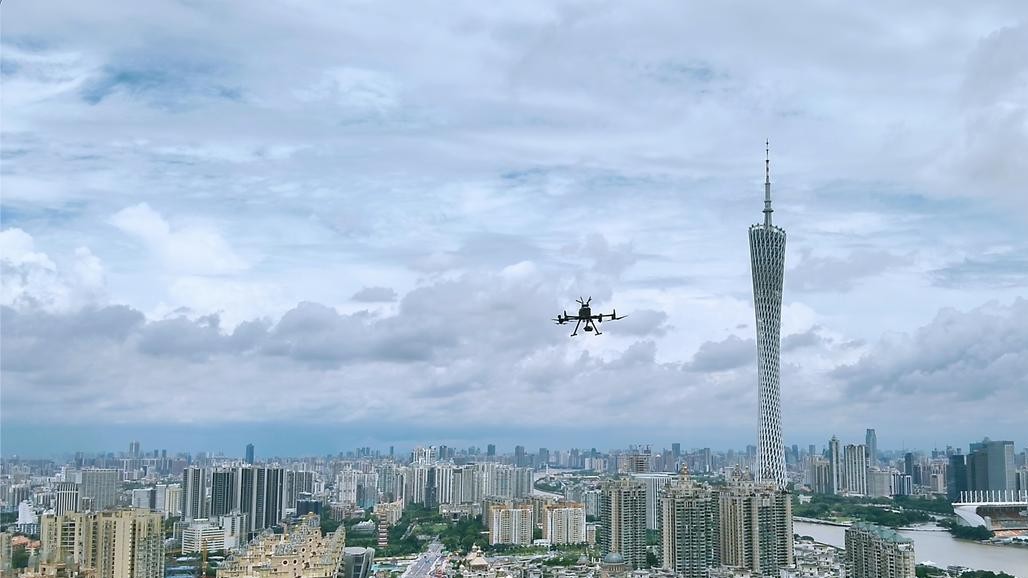 全国首次低空航路安全能力测试在广州完成