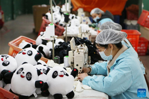 Manufacturer resumes production of Bing Dwen Dwen merchandise