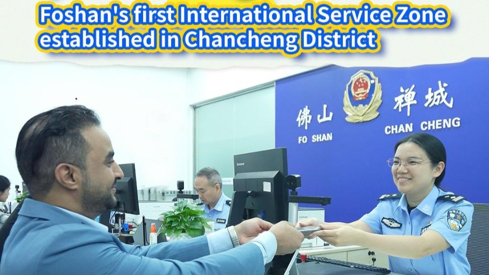 Foshan's first International Service Zone established in Chancheng District