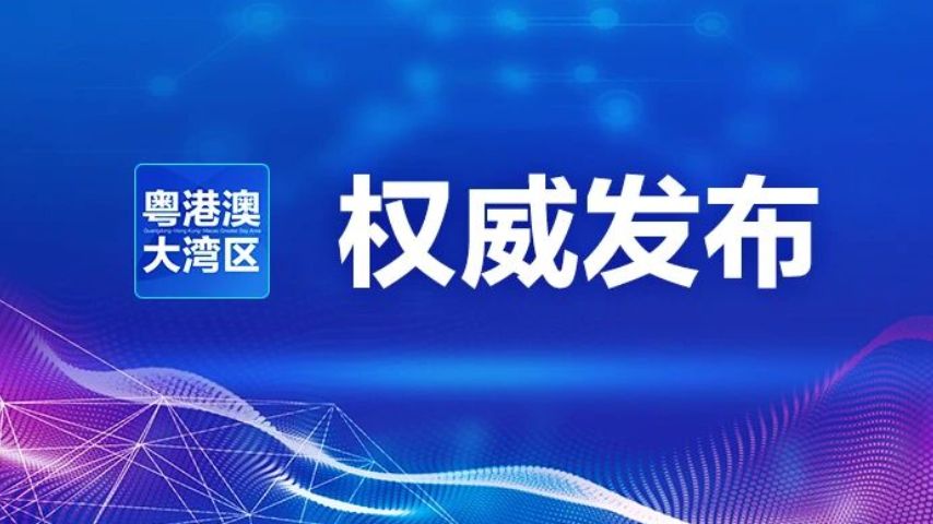 推进粤港澳大湾区建设表现突出！这些集体和个人获通报表扬