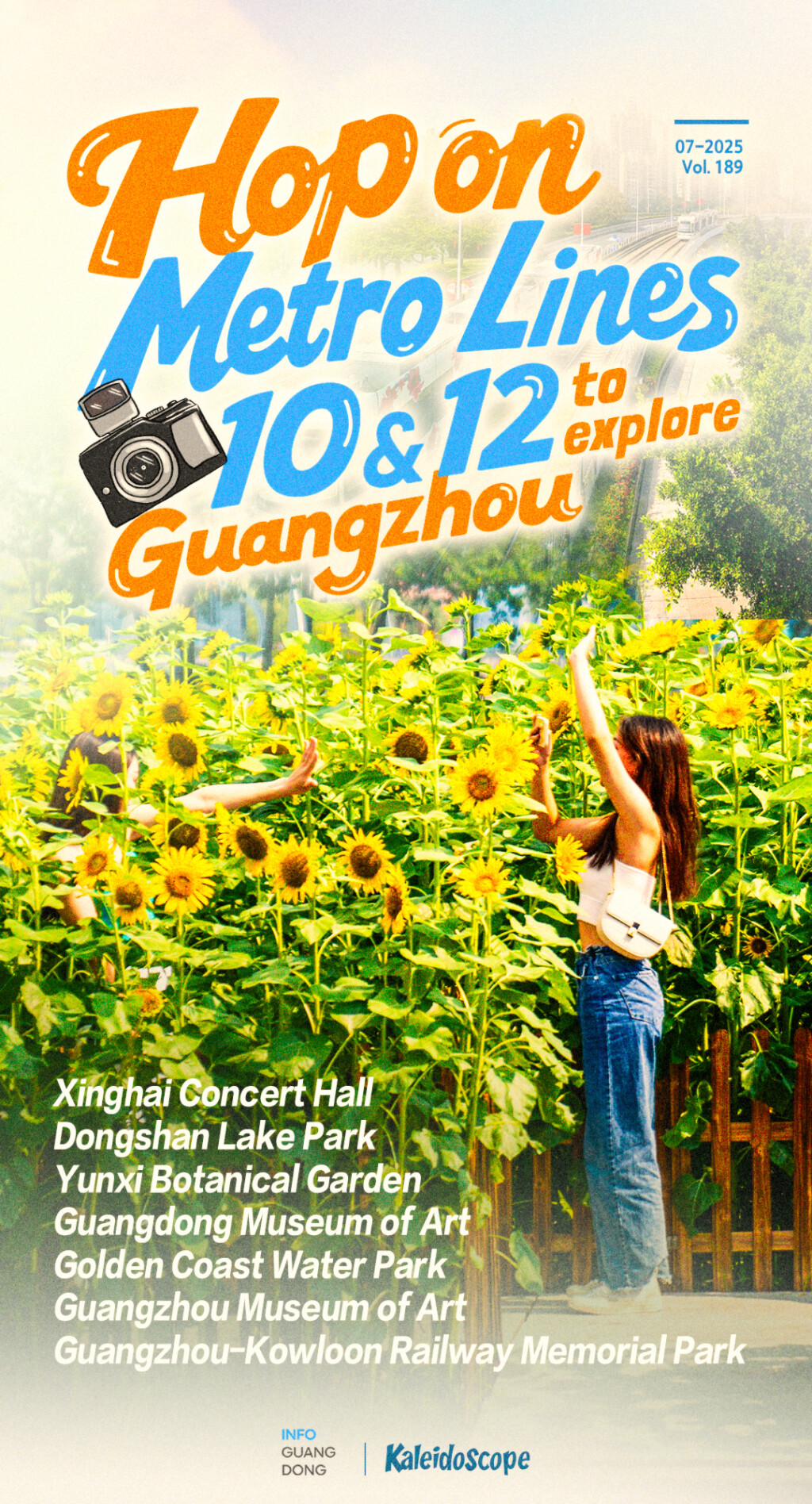 Hop on Guangzhou Metro Lines 10 & 12 for a weekend out