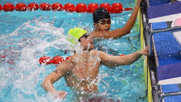 残特奥会广东名将两天两金两破纪录