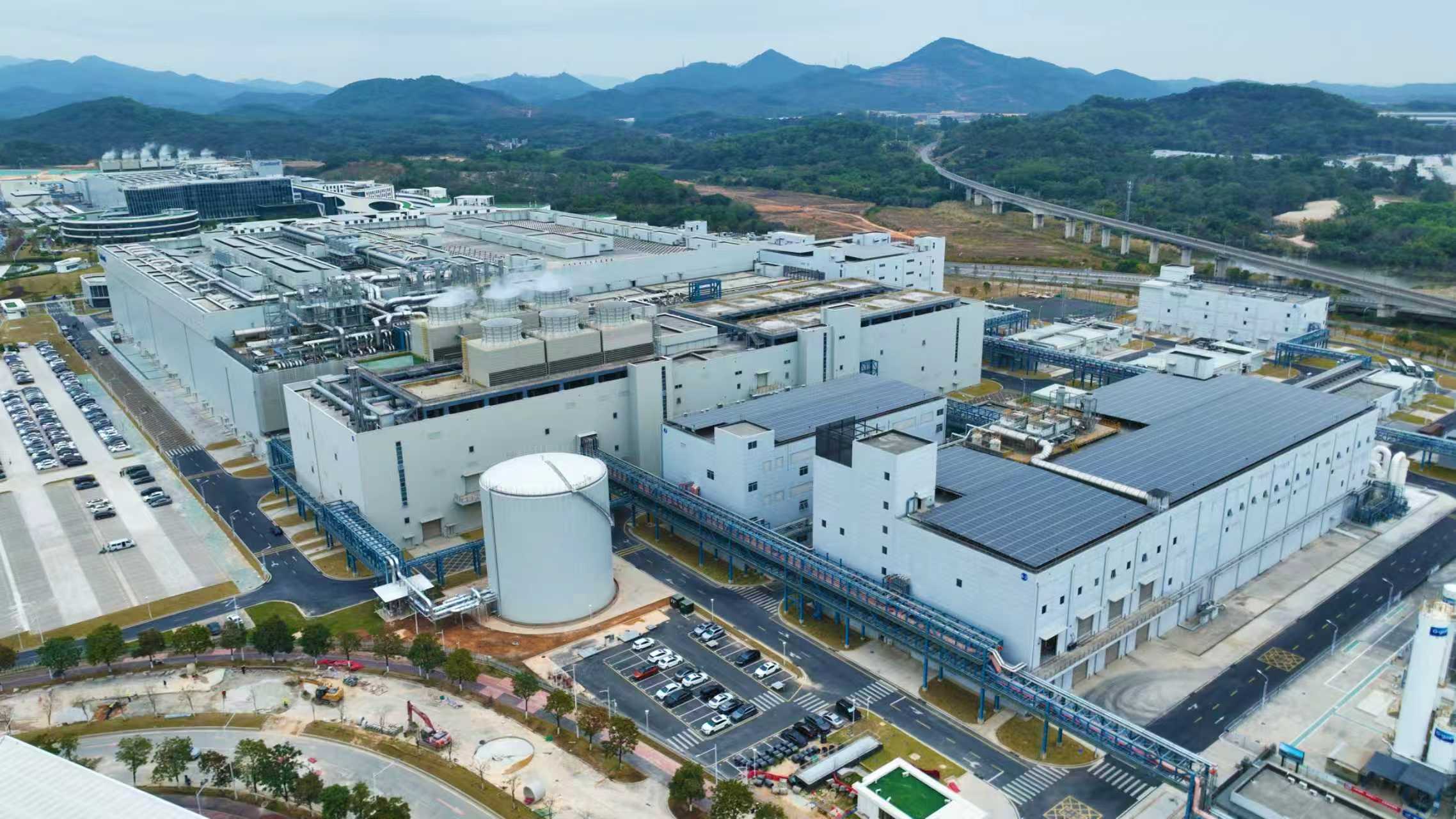 粤芯半导体基地航拍。李剑锋 摄