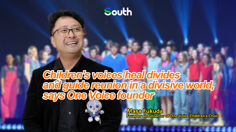 Children's voices heal divides and guide reunion in a divisive world, says One Voice founder