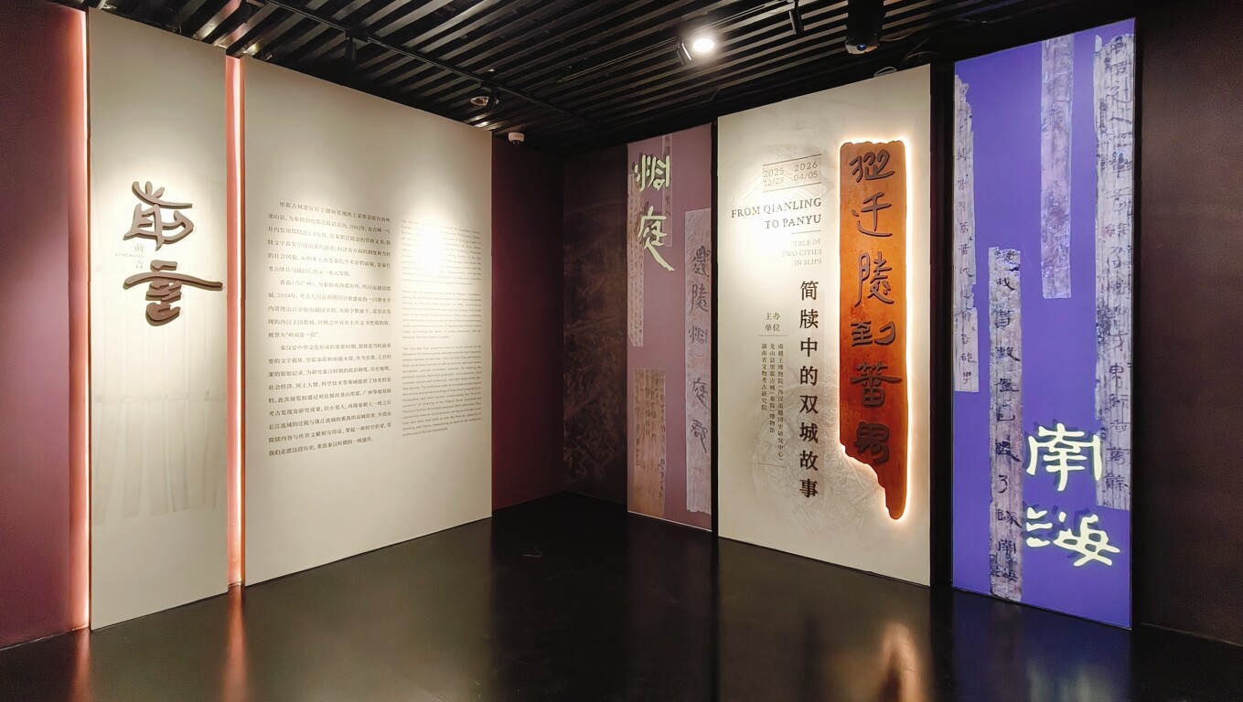 “简牍中的双城故事”新展开幕，从文字中感受秦朝社会生活