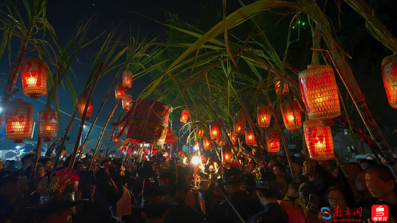 潮州溪口营蔗灯